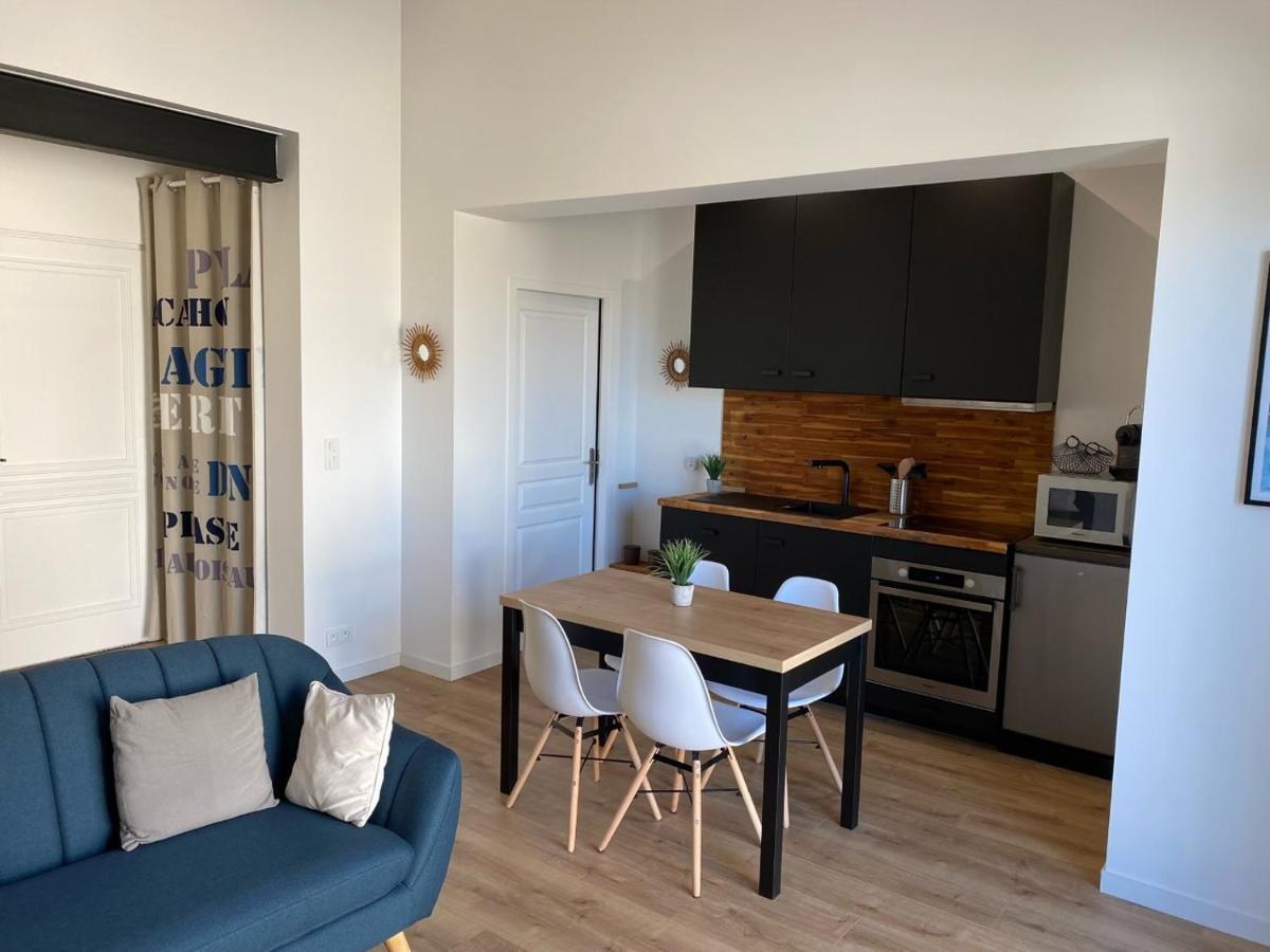 Chaleureux Appartement Aux Allures Nordiques Arcachon Exteriör bild