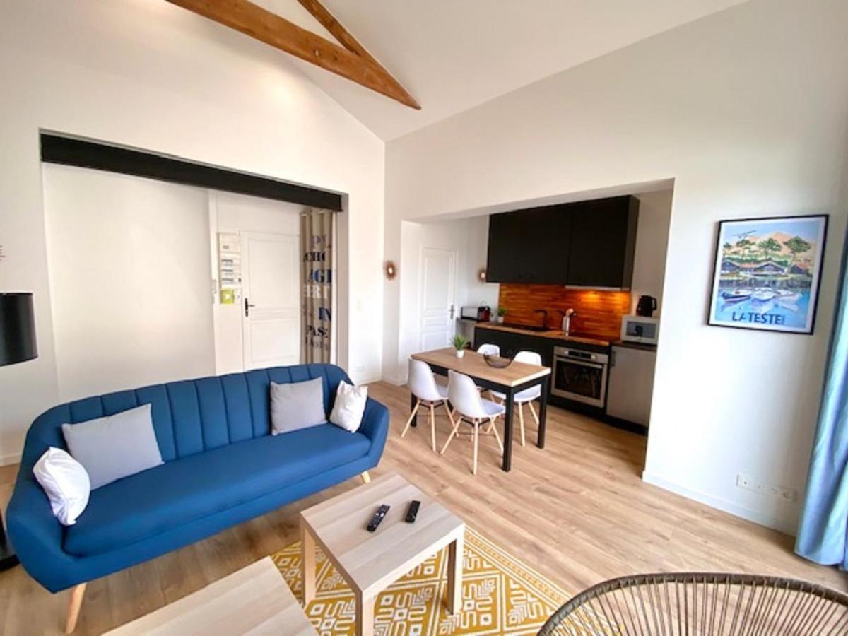 Chaleureux Appartement Aux Allures Nordiques Arcachon Exteriör bild
