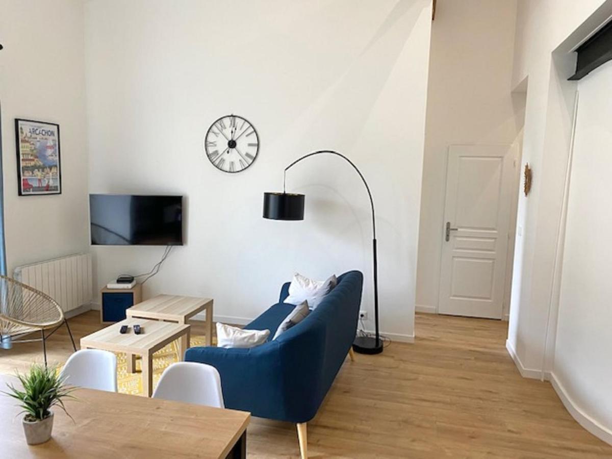 Chaleureux Appartement Aux Allures Nordiques Arcachon Exteriör bild
