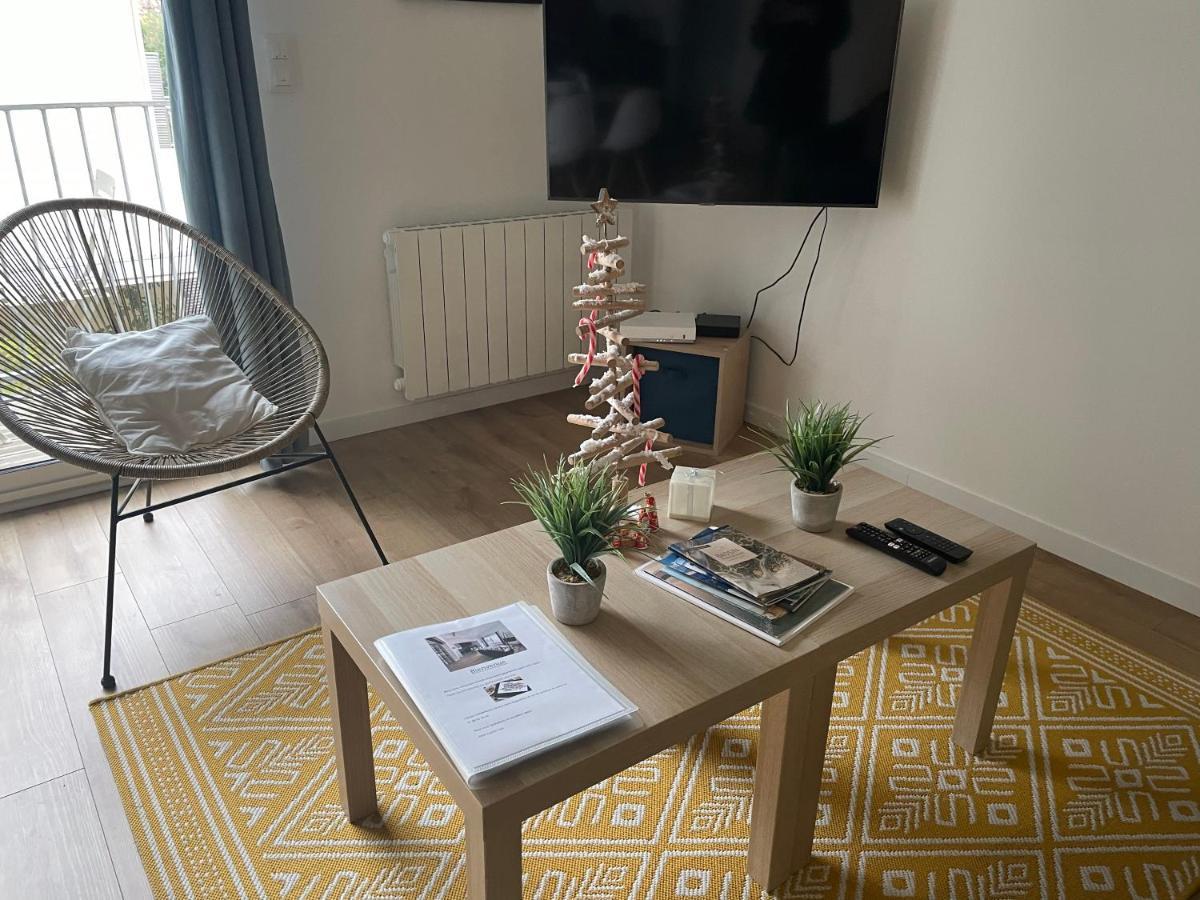 Chaleureux Appartement Aux Allures Nordiques Arcachon Exteriör bild