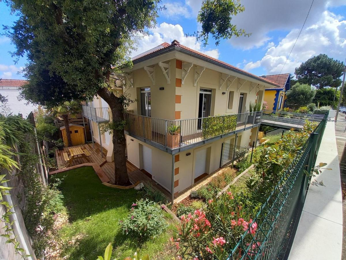 Chaleureux Appartement Aux Allures Nordiques Arcachon Exteriör bild